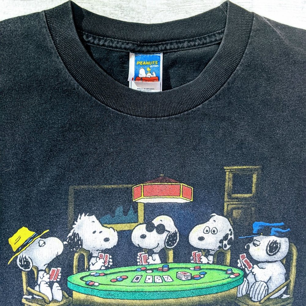 Vintage Poker Snoopy Tee (E14)